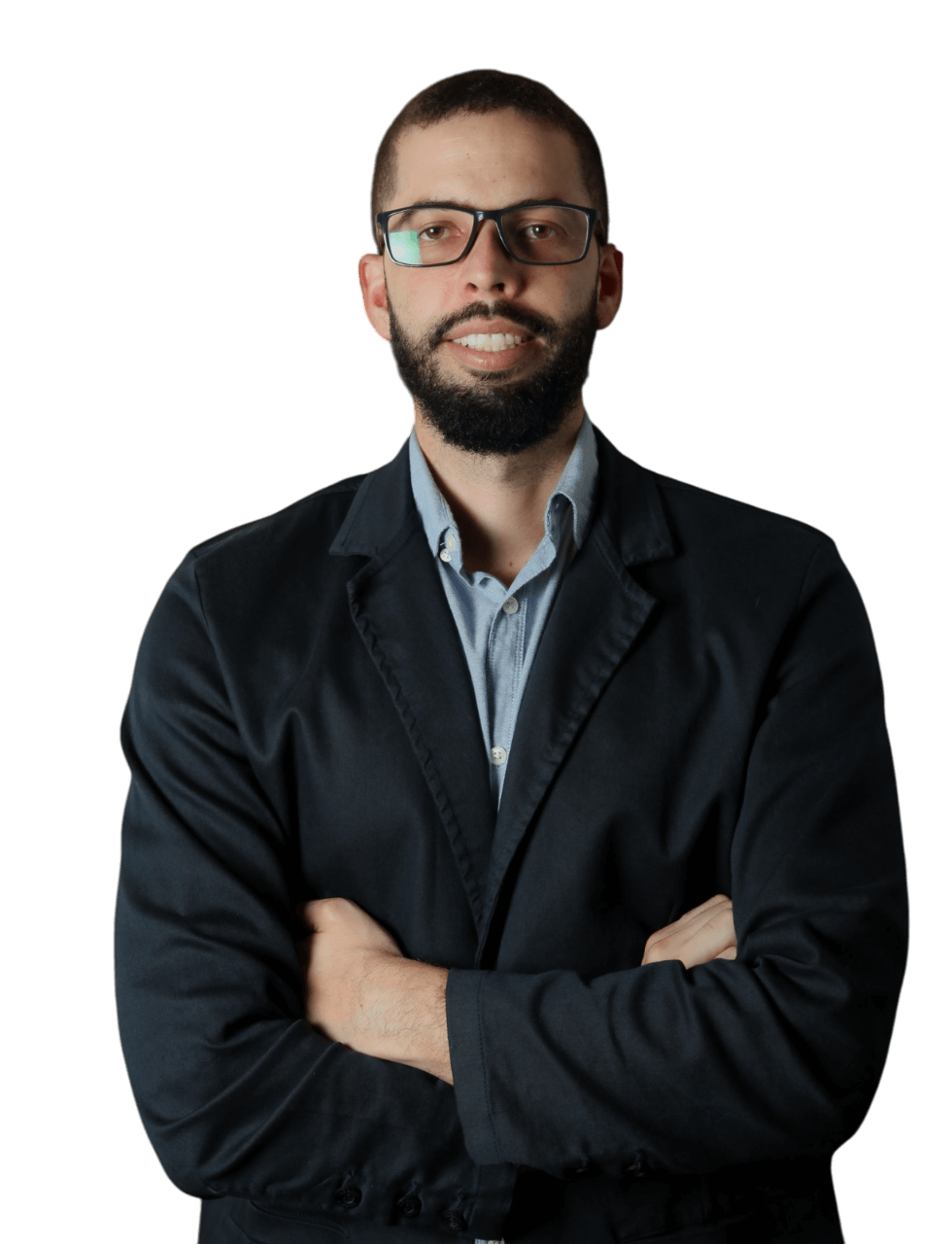 Leandro Bueno trabalhando em um projeto